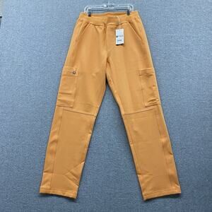 FIGS Axim Cargo Scrub Pants Men’s XS Short PO 5751 Creamsicle Orange Nurse NWT